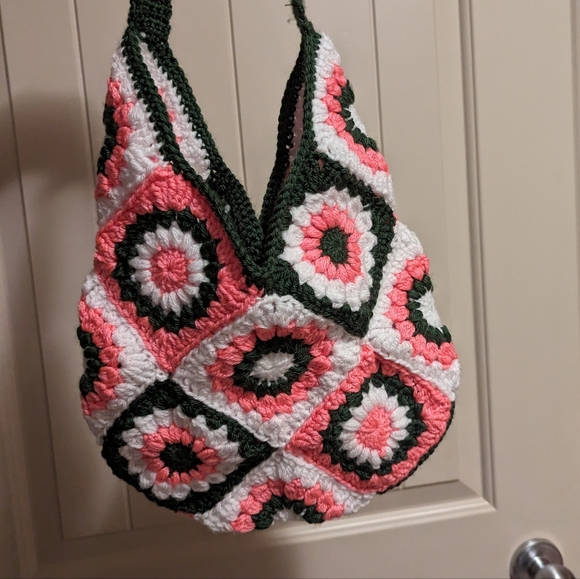Granny square crochet bag - Picture 5 of 5
